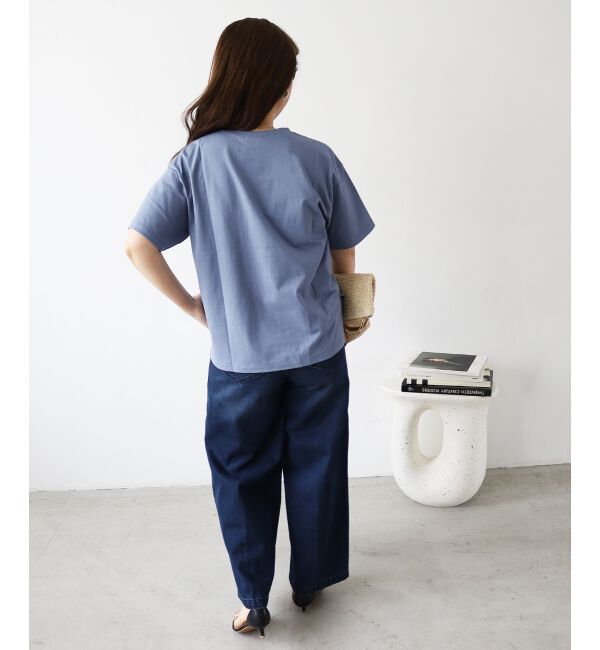  「《手洗い可能》Le plusロゴTシャツ」|Tシャツ・カットソー|