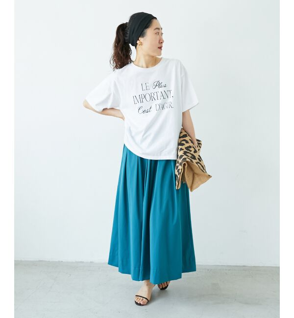  「《手洗い可能》Le plusロゴTシャツ」|Tシャツ・カットソー|