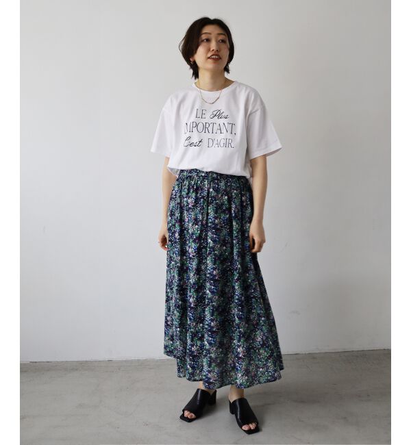  「《手洗い可能》Le plusロゴTシャツ」|Tシャツ・カットソー|