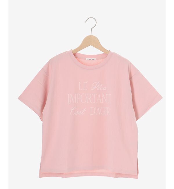  「《手洗い可能》Le plusロゴTシャツ」|Tシャツ・カットソー|