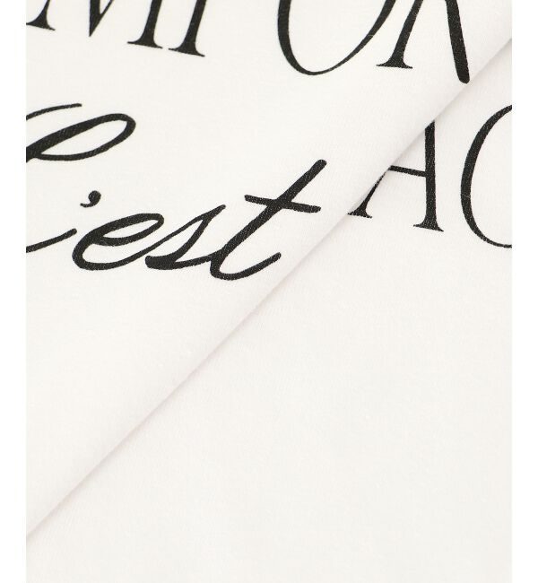  「《手洗い可能》Le plusロゴTシャツ」|Tシャツ・カットソー|