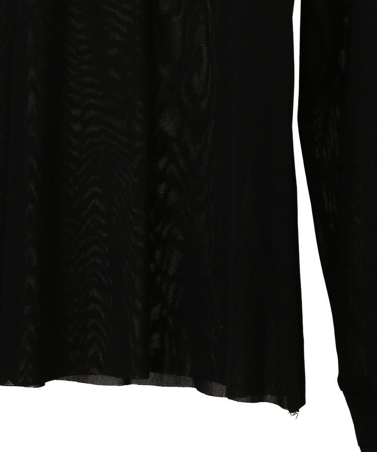 YECCA VECCA「クルーネックレイヤードシアートップス」|Tシャツ・カットソー|