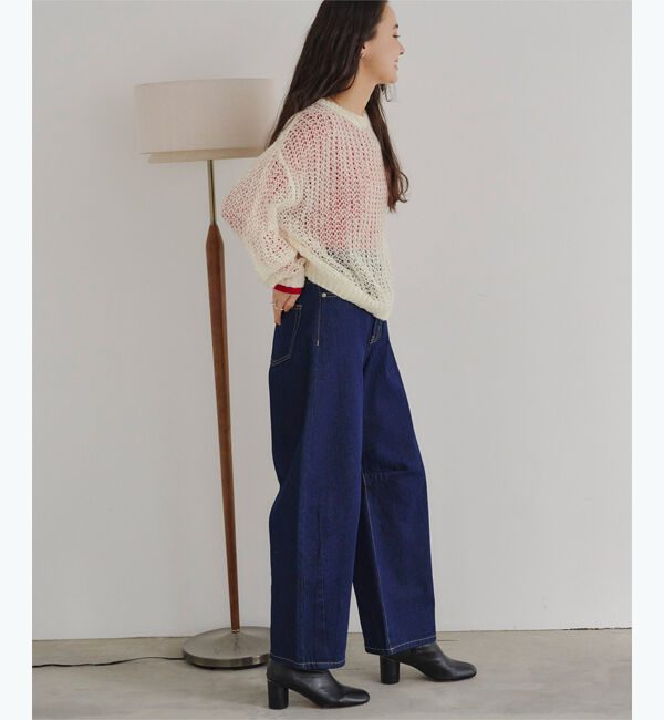 titivate「シアーローゲージニット」|ニット・セーター|