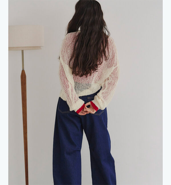 titivate「シアーローゲージニット」|ニット・セーター|