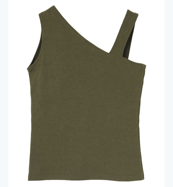 ur's「【春名亜美さんコラボアイテム】カップ付アシンメトリーデザインタンクトップ」|タンクトップ|