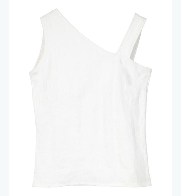 ur's「【春名亜美さんコラボアイテム】カップ付アシンメトリーデザインタンクトップ」|タンクトップ|