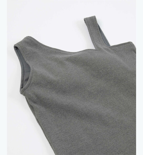 ur's「【春名亜美さんコラボアイテム】カップ付アシンメトリーデザインタンクトップ」|タンクトップ|