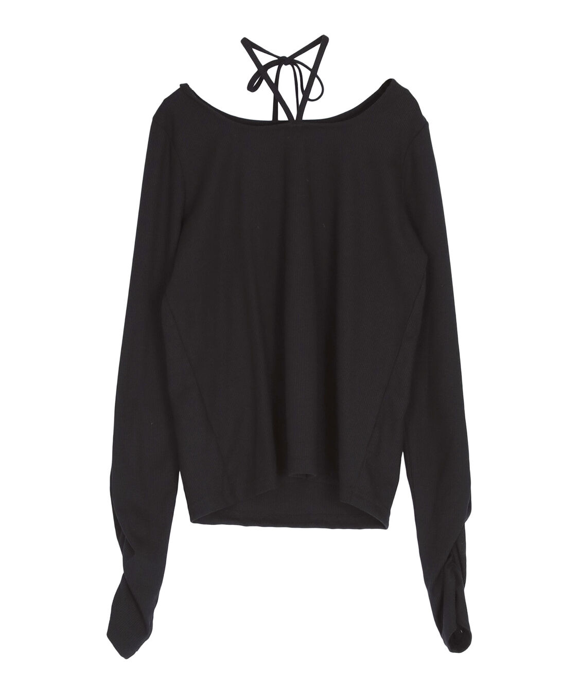 titivate「チョーカーデザインリブトップス」|Tシャツ・カットソー|