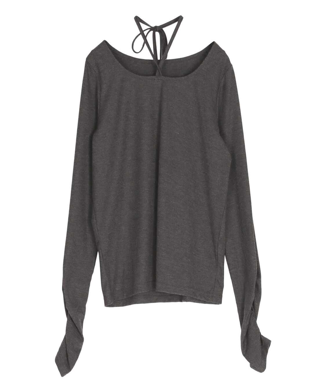 titivate「チョーカーデザインリブトップス」|Tシャツ・カットソー|