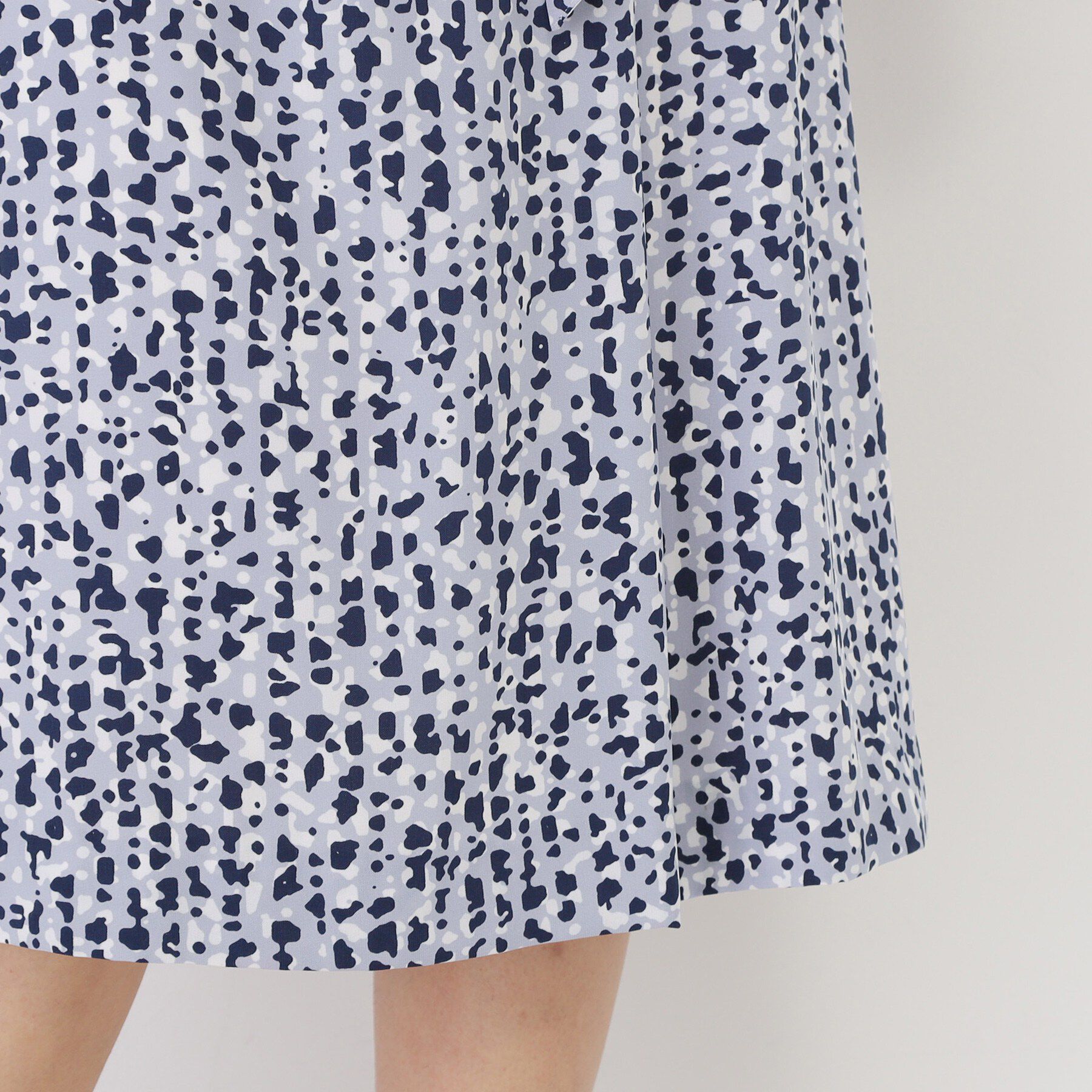 COUP DE CHANCE「【手洗い可／日本製】幾何柄エレガントワンピース」|ワンピース|