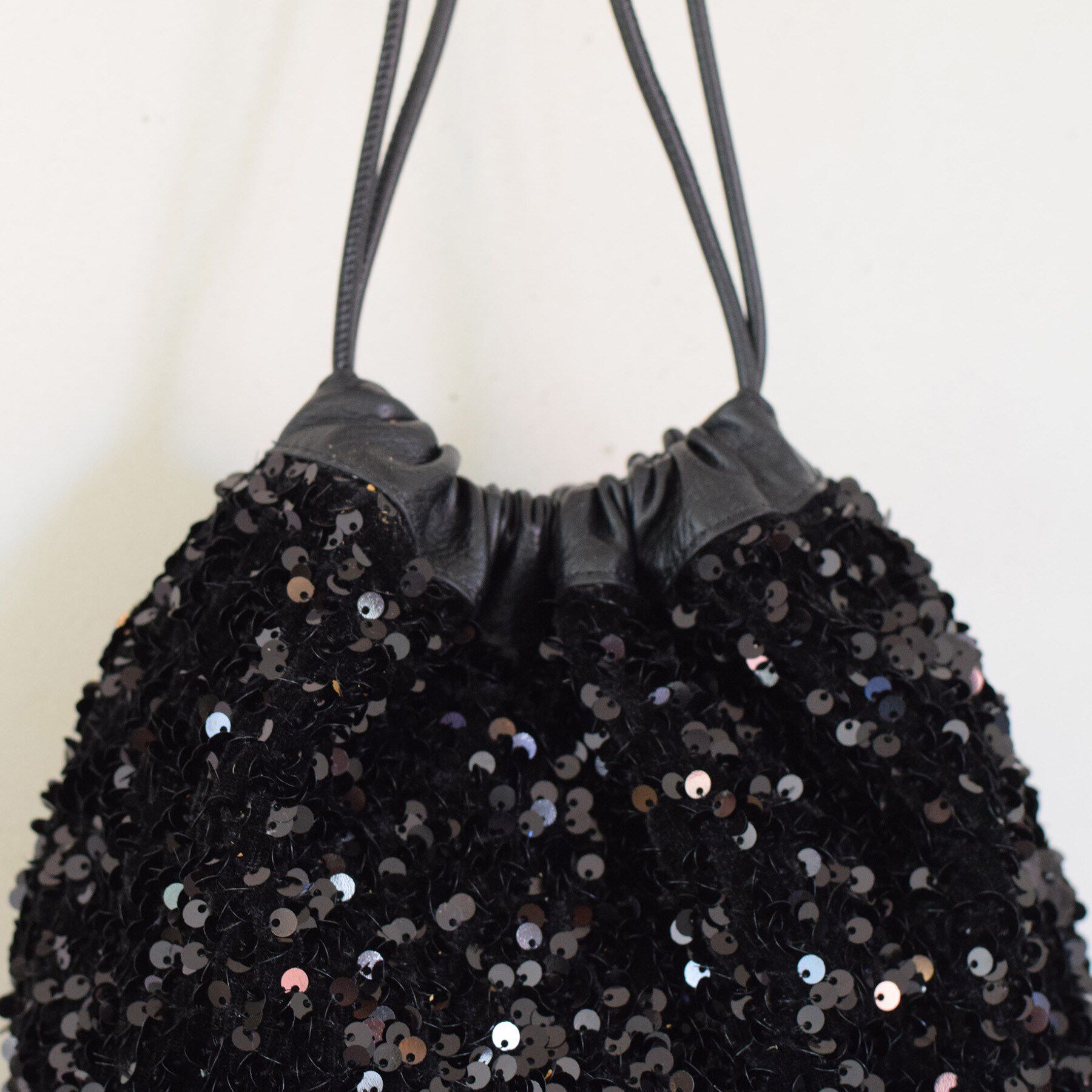 DRESSTERIOR「【CLASSY.12月号掲載】スパンコール2WAY巾着バッグ」|ショルダー・メッセンジャー|