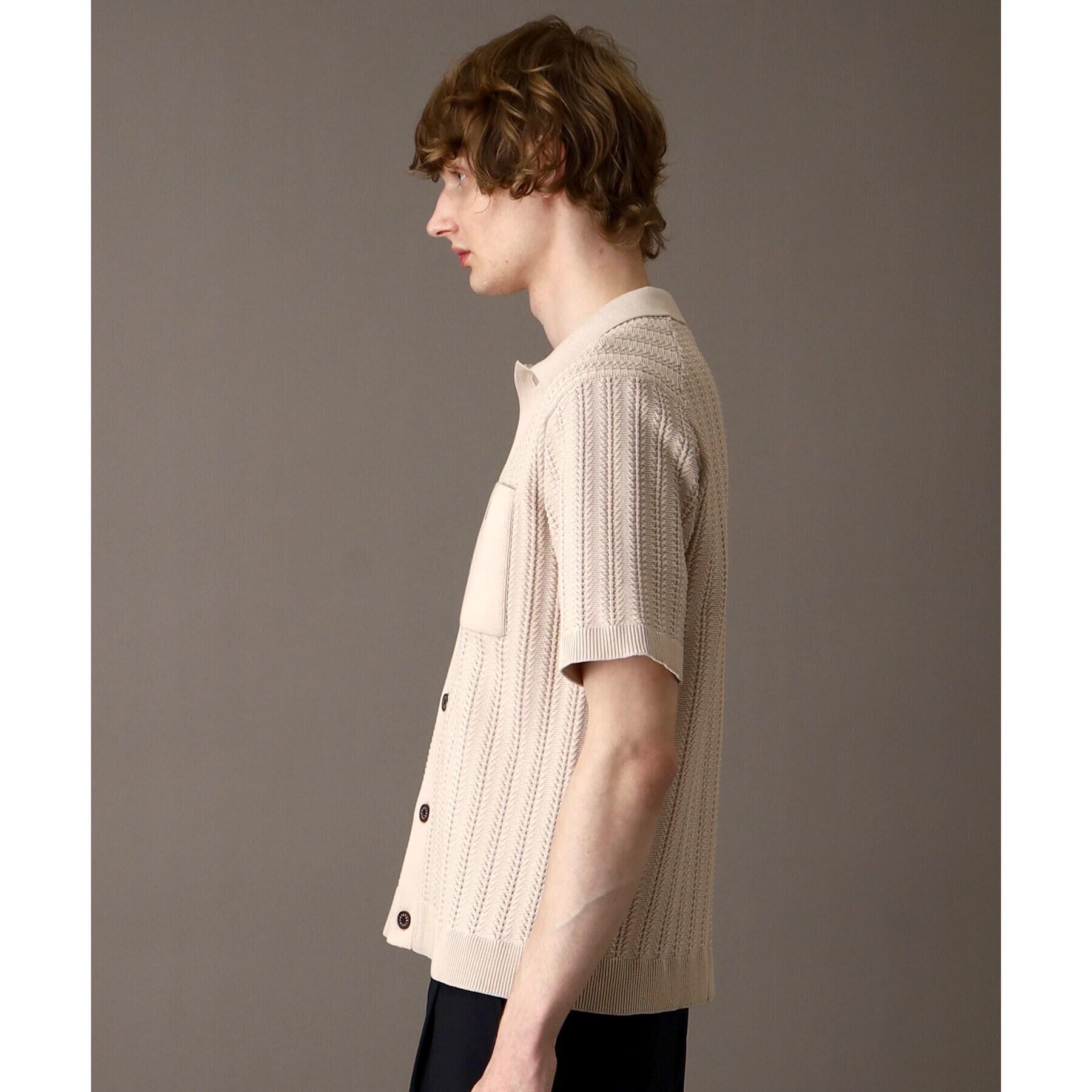 DRESSTERIOR「【Safari5月号掲載】オーガニックコットン キューバニットシャツ」|ニット・セーター|