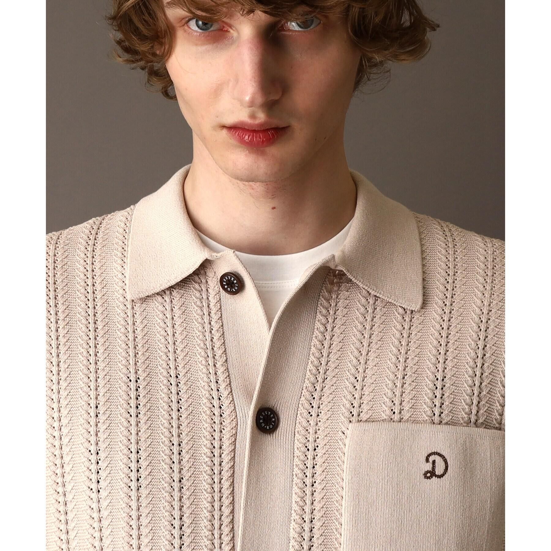 DRESSTERIOR「【Safari5月号掲載】オーガニックコットン キューバニットシャツ」|ニット・セーター|