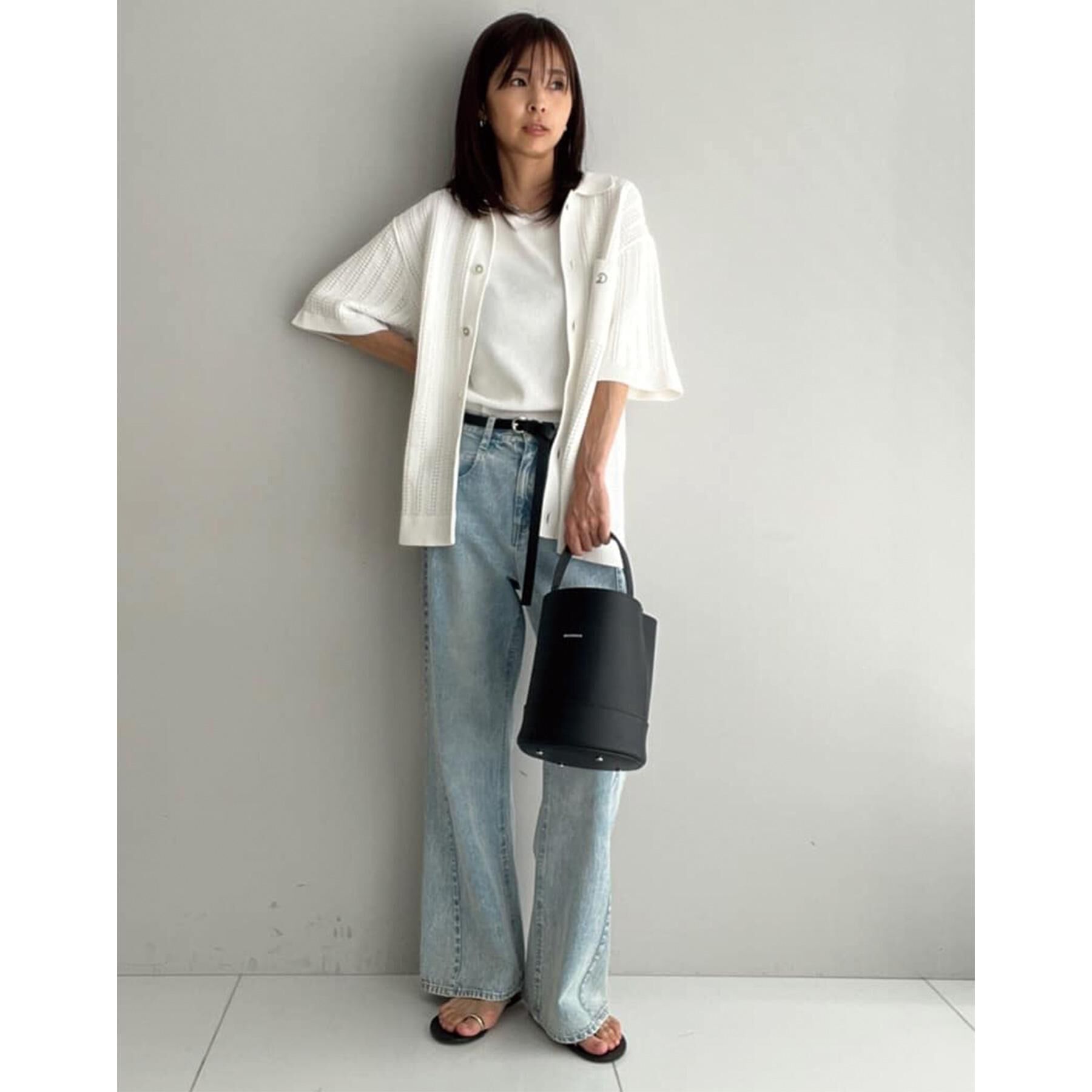 DRESSTERIOR「【Safari5月号掲載】オーガニックコットン キューバニットシャツ」|ニット・セーター|