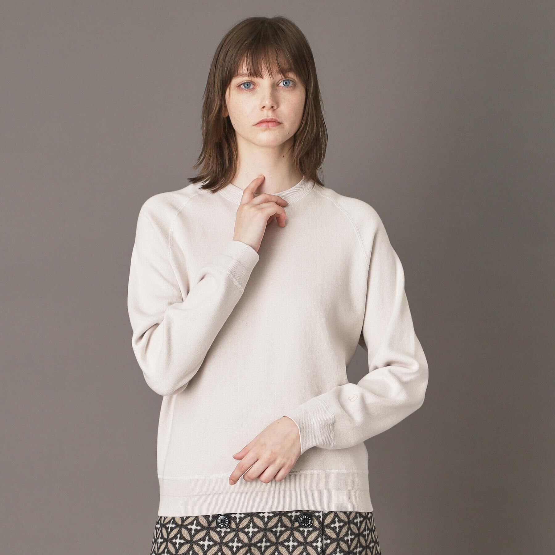 DRESSTERIOR「【CLASSY.12月号掲載/洗える/7色展開】ウォッシャブルコットンカシミヤニット」|ニット・セーター|