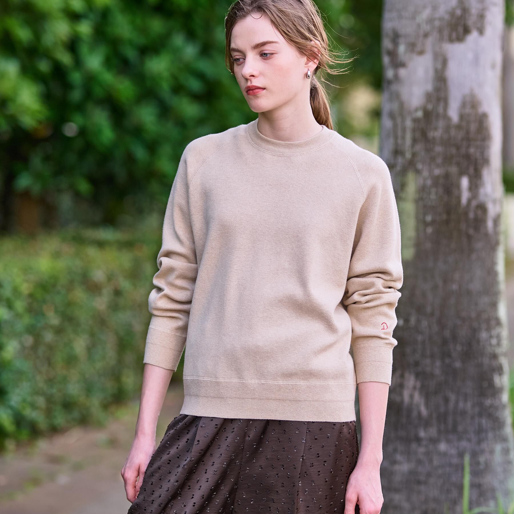 DRESSTERIOR「【CLASSY.12月号掲載/洗える/7色展開】ウォッシャブルコットンカシミヤニット」|ニット・セーター|