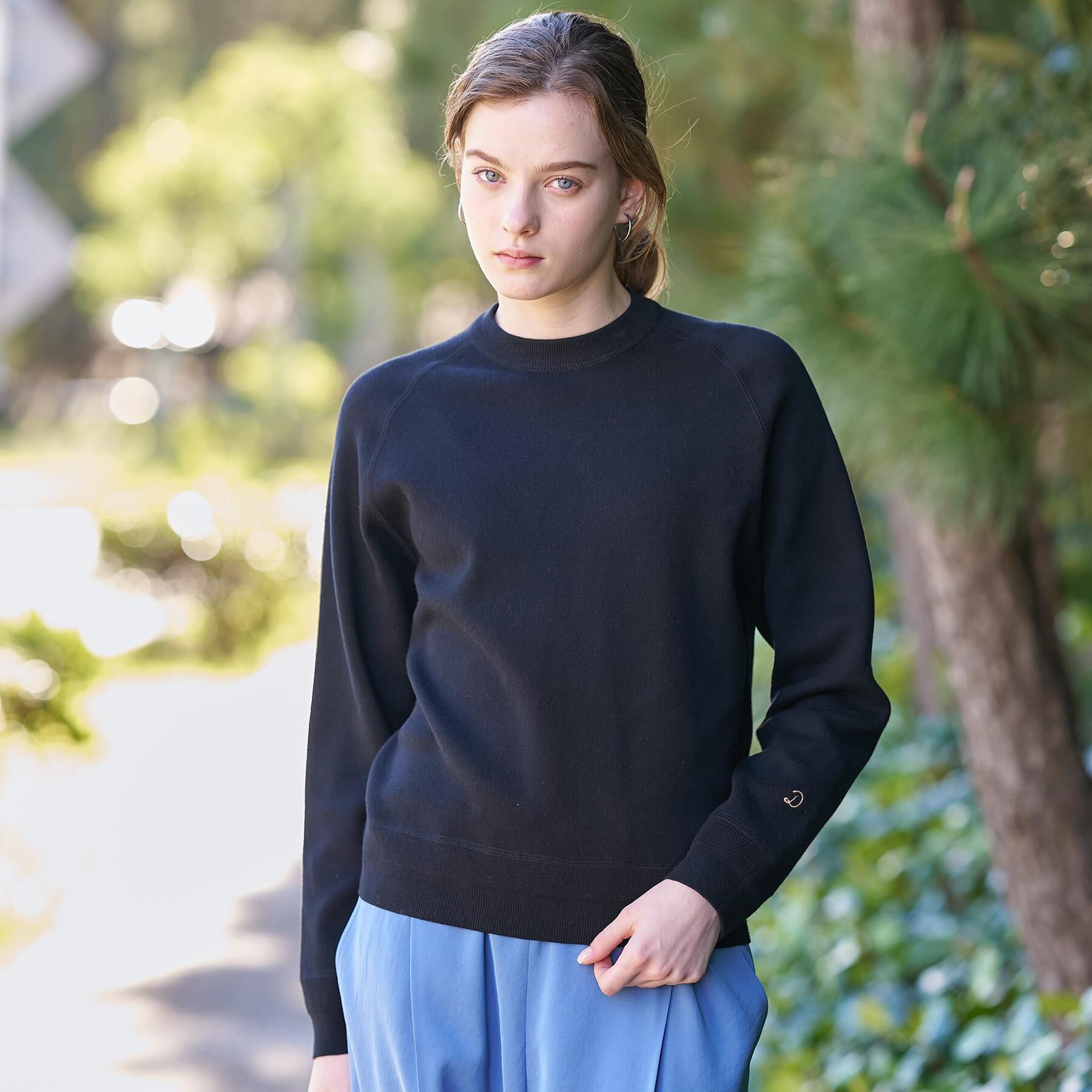 DRESSTERIOR「【CLASSY.12月号掲載/洗える/7色展開】ウォッシャブルコットンカシミヤニット」|ニット・セーター|