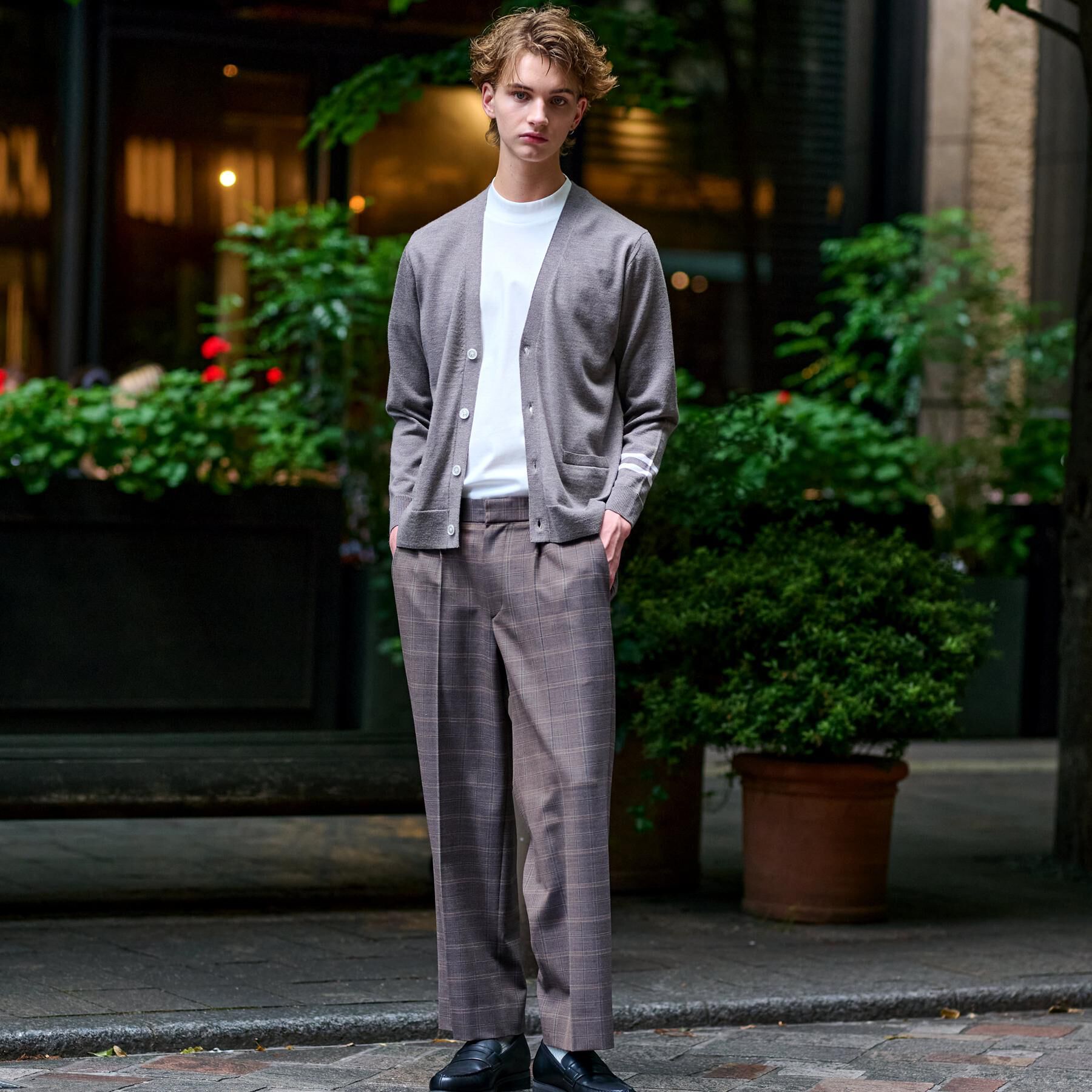 DRESSTERIOR「ウォッシャブルファインメリノ ニットカーデ」|カーディガン|