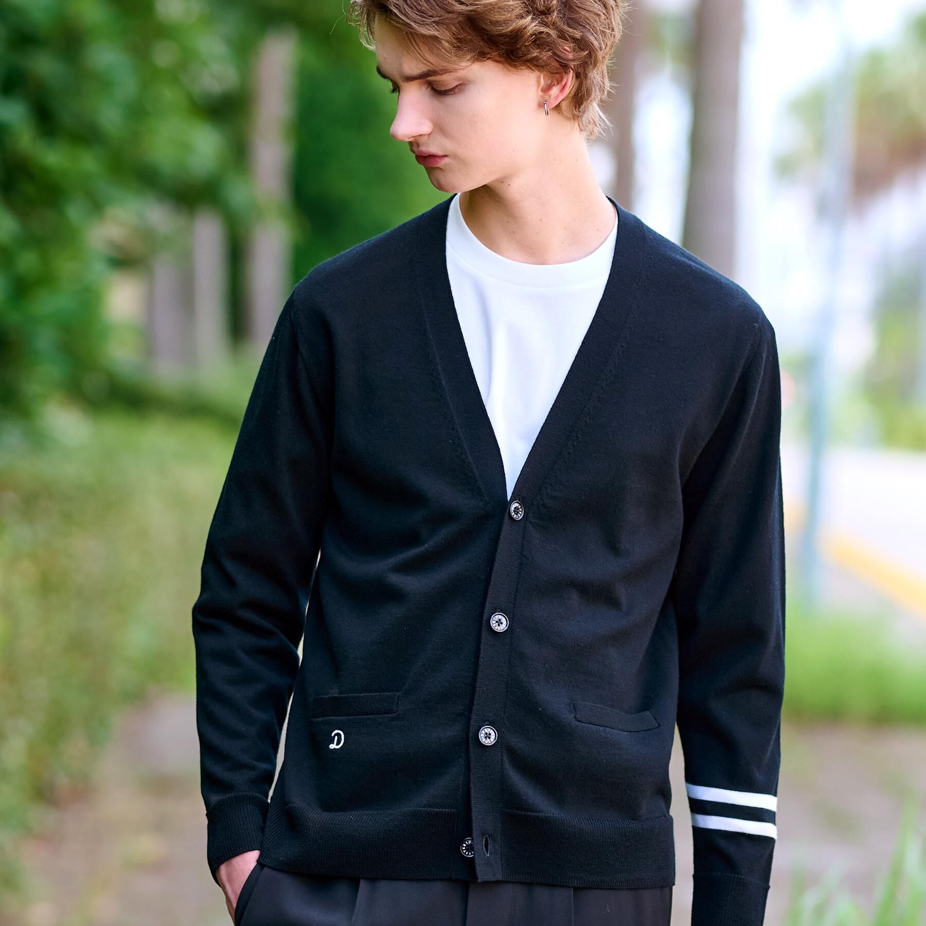 DRESSTERIOR「ウォッシャブルファインメリノ ニットカーデ」|カーディガン|