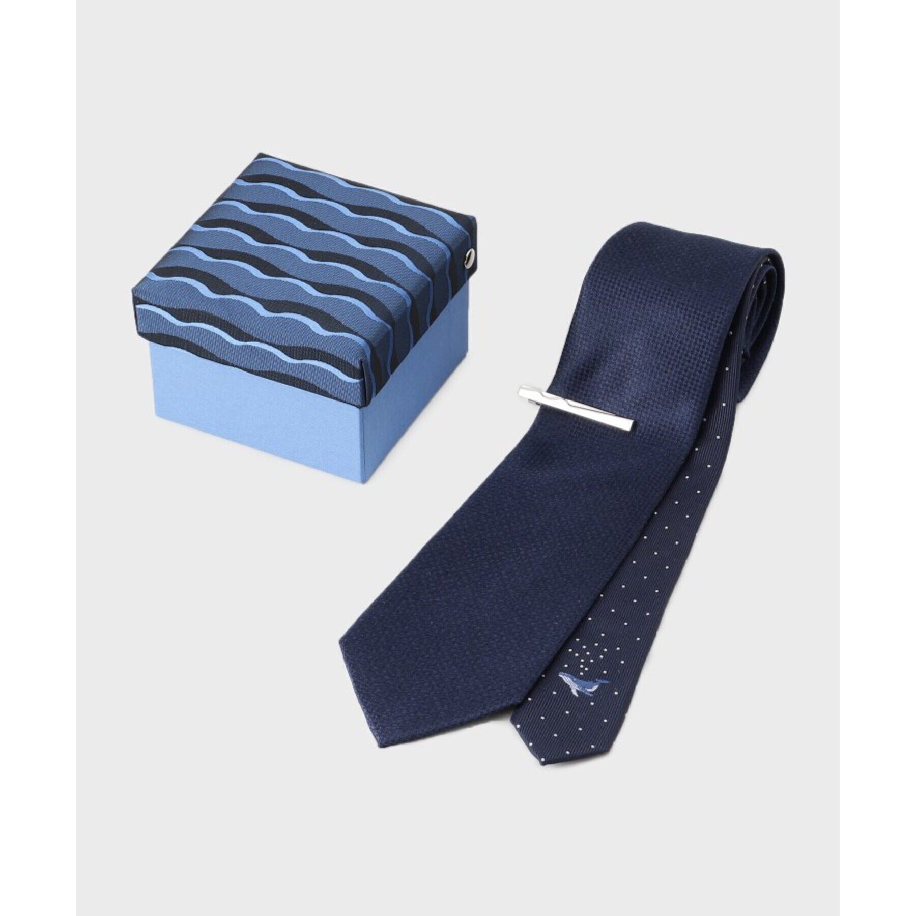 TAKEO KIKUCHI「【BOXセット】Sea Creatures ネクタイ＆タイバー」|ネクタイ・蝶ネクタイ|