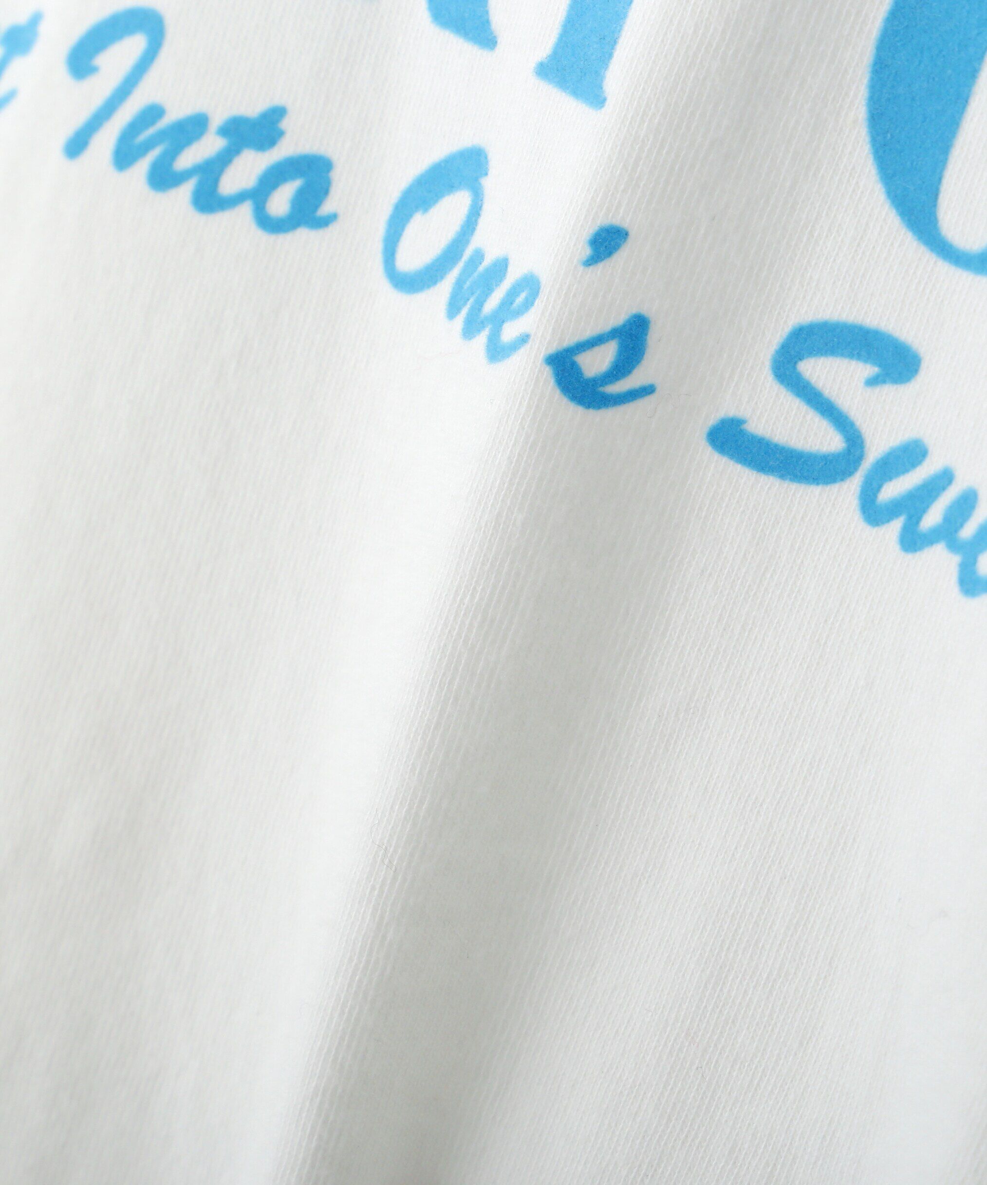  「フロッキープリントロングTシャツ」|Tシャツ・カットソー|