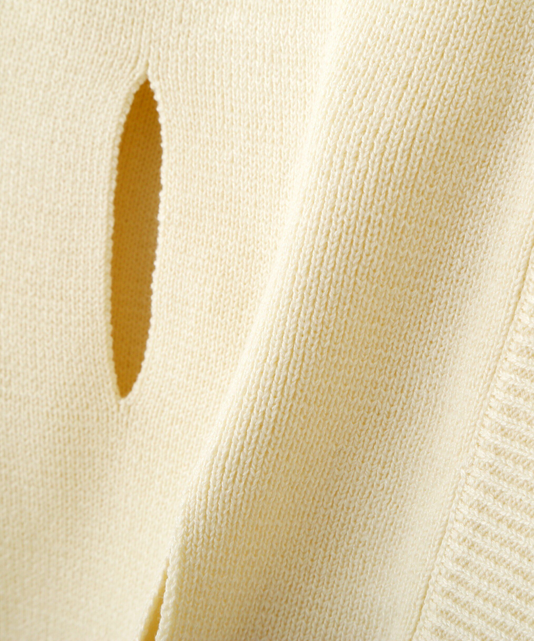  「前後2Wayカットアウトニット」|ニット・セーター|