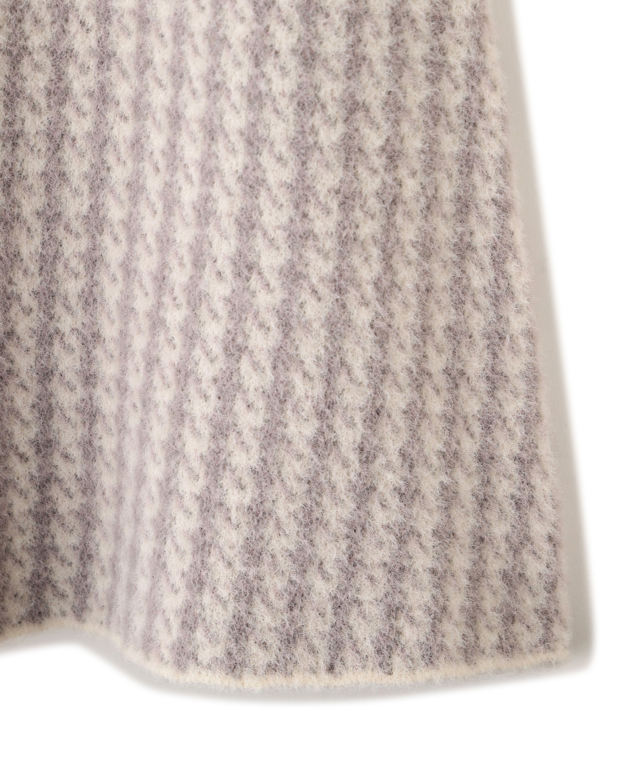  「千鳥ジャガードニットセットアップ」|ワンピース|