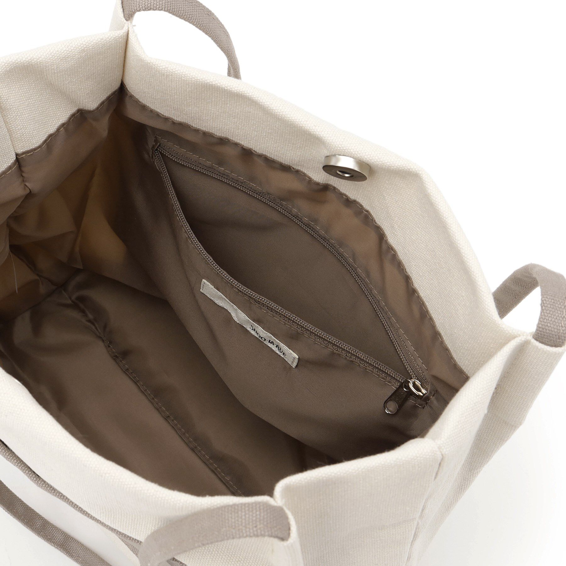 SHOO･LA･RUE「シンプルだから使いやすい つまみハンドル帆布トートバッグ」|トートバッグ|