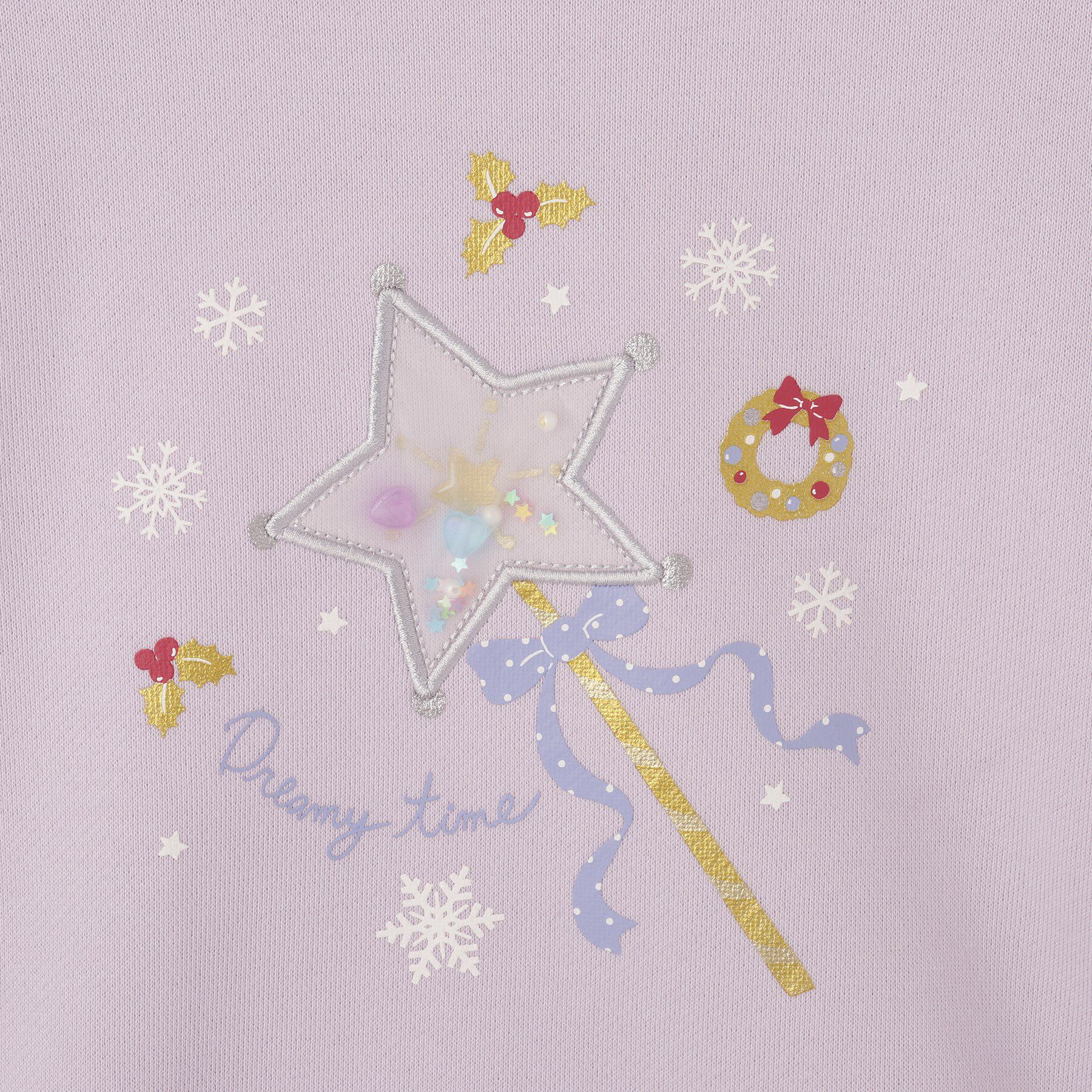 SHOO･LA･RUE「【100-150cm】オーガンジーモチーフスウェット」|その他|