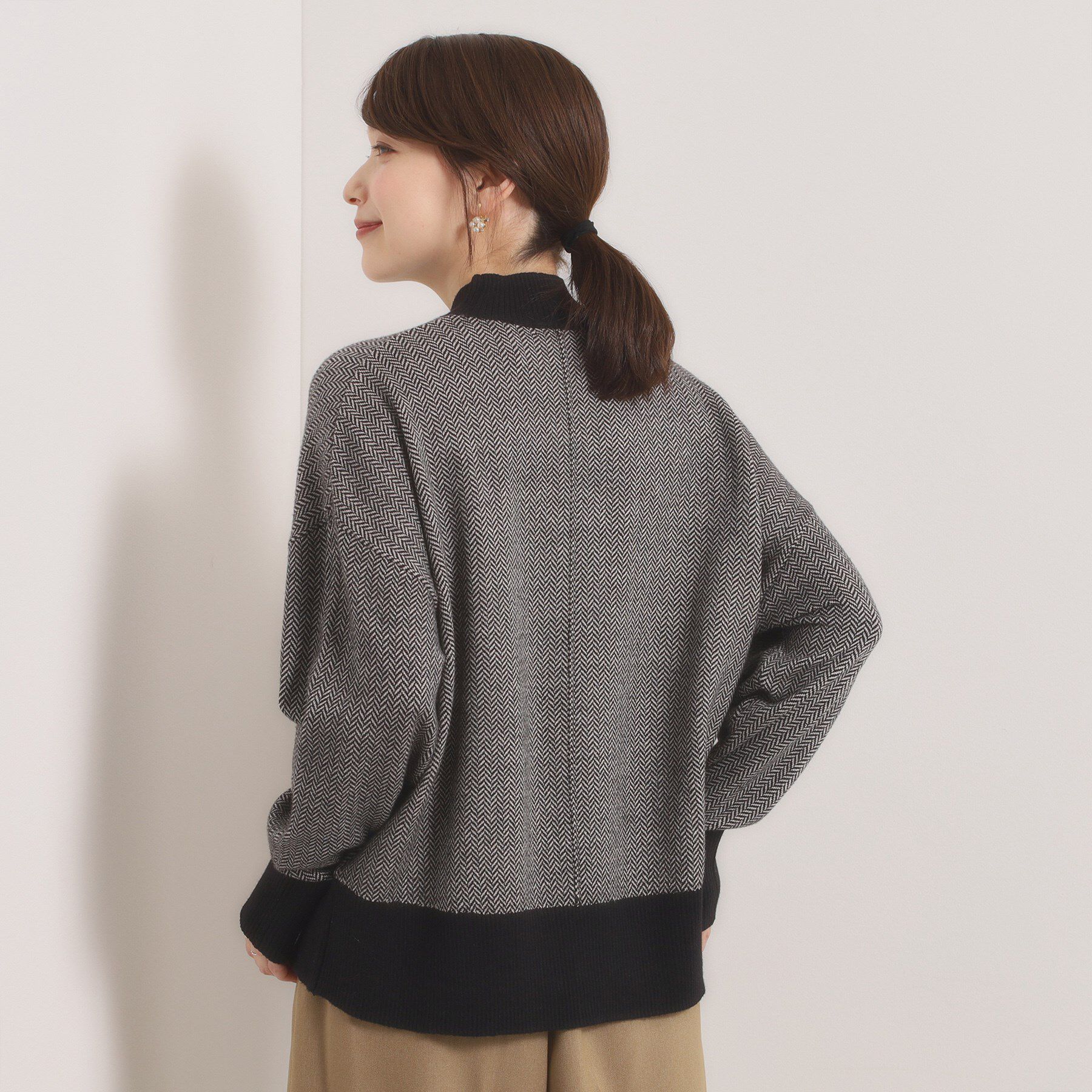 ITS&rsquo;DEMO「【手洗い可】ダブルジャカード編みニット」|ニット・セーター|