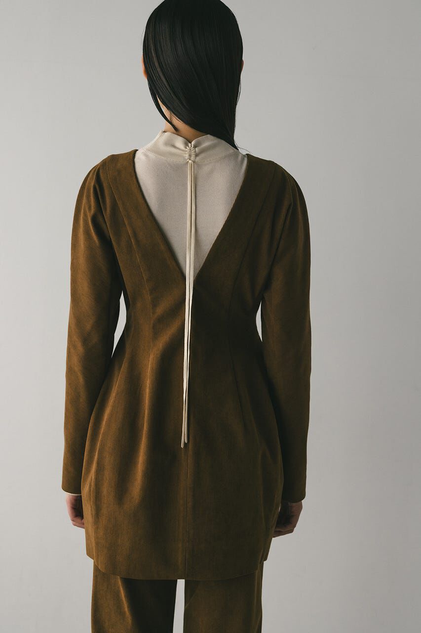 STYLEMIXER「コーデュロイフォルムミニワンピース」|ワンピース|