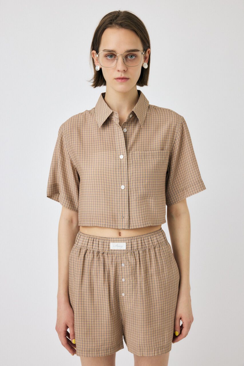 MOUSSY「RELAX シャツ」|シャツ・ブラウス|BEG