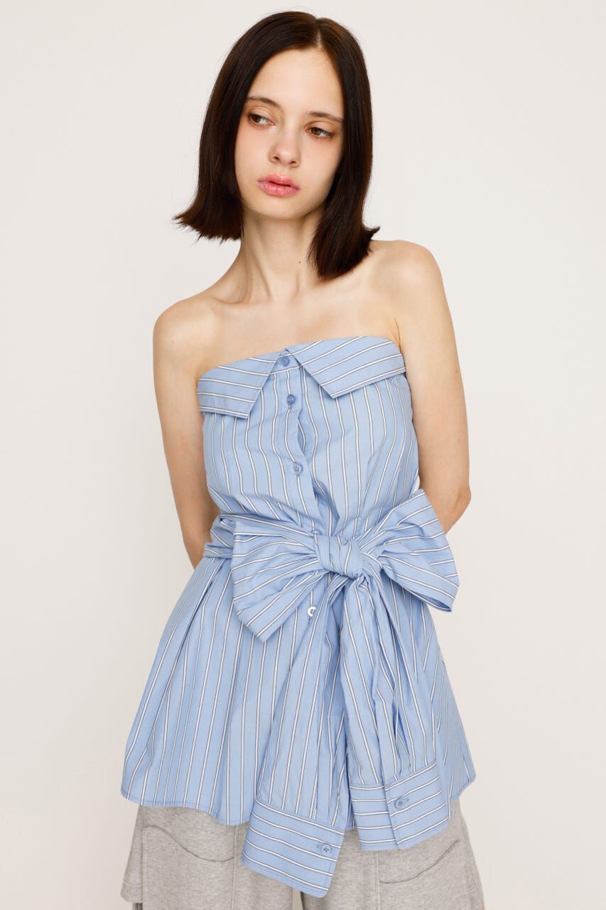 SLY「SHIRT DETAIL CAMI トップス」|キャミソール|