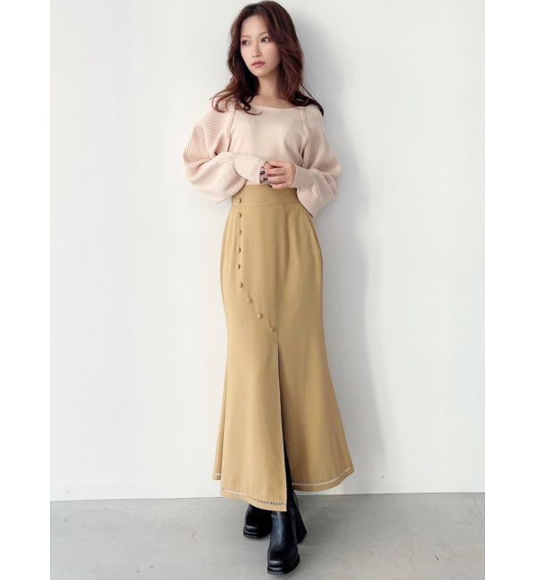 RESEXXY「ディープスリットマーメイドスカート」|スカート|