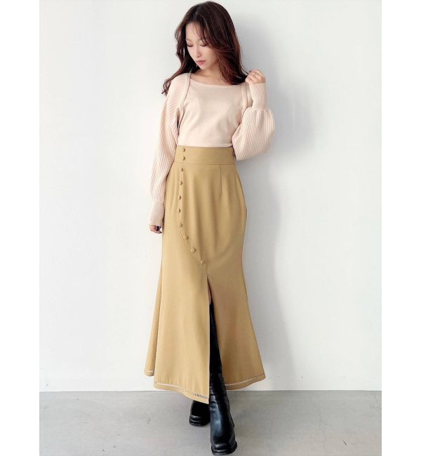 RESEXXY「ディープスリットマーメイドスカート」|スカート|