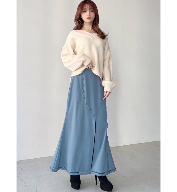 RESEXXY「ディープスリットマーメイドスカート」|スカート|