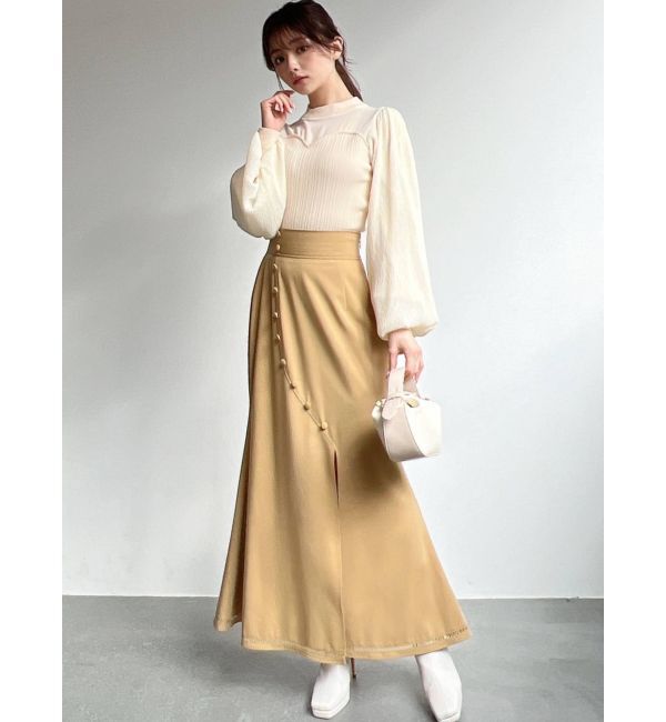 RESEXXY「ディープスリットマーメイドスカート」|スカート|