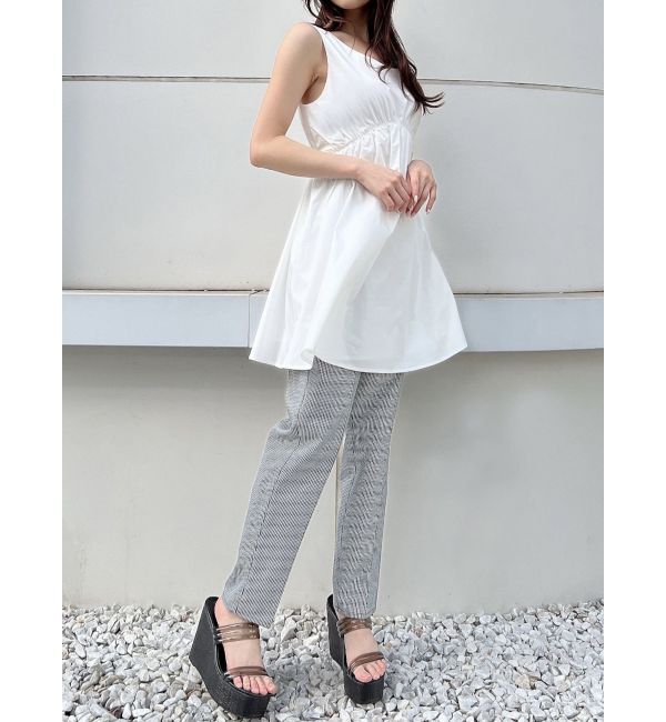 RESEXXY「ギンガムチェックストレートパンツ」|その他|