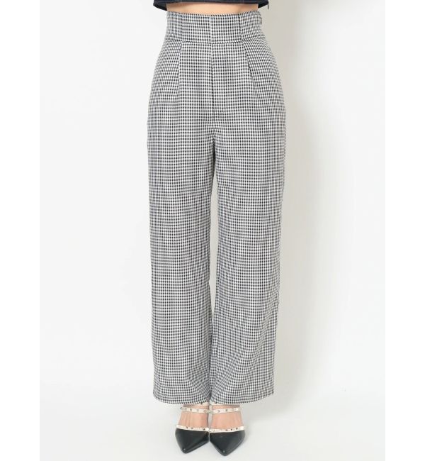 RESEXXY「ギンガムチェックストレートパンツ」|その他|