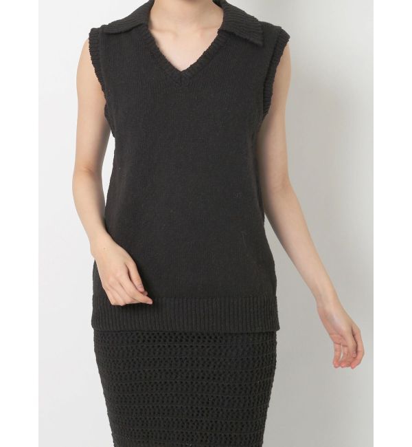 RESEXXY「ロングポロニット【セットアップ着用可能】」|ニット・セーター|