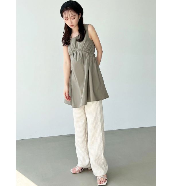 RESEXXY「ギャザーデザインチュニック」|Tシャツ・カットソー|