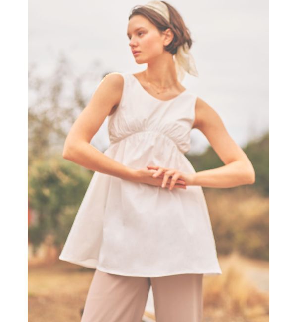 RESEXXY「ギャザーデザインチュニック」|Tシャツ・カットソー|