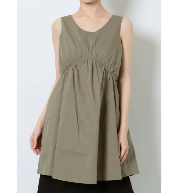 RESEXXY「ギャザーデザインチュニック」|Tシャツ・カットソー|