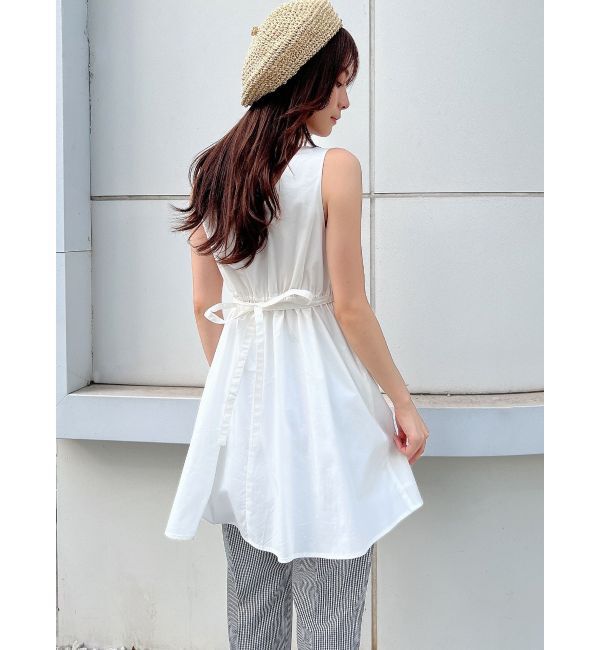 RESEXXY「ギャザーデザインチュニック」|Tシャツ・カットソー|