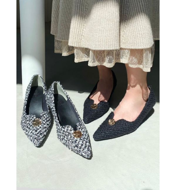 RESEXXY「ツイード調パンプス」|パンプス|