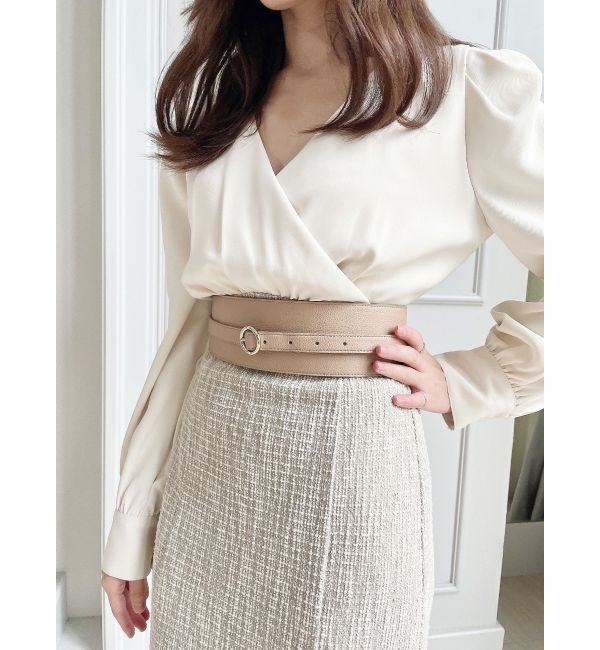 RESEXXY「スモールリングポイントワイドベルト」|ベルト|