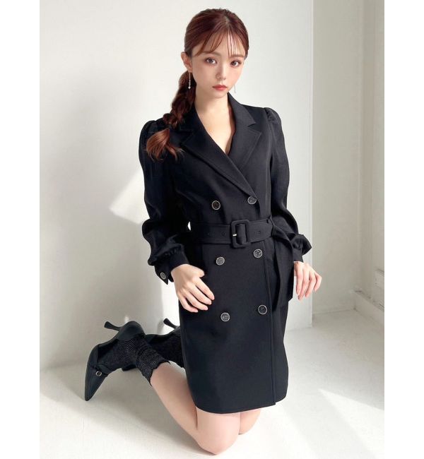 RESEXXY「スリーブシアージャケットワンピース」|ワンピース|