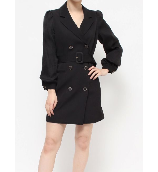 RESEXXY「スリーブシアージャケットワンピース」|ワンピース|