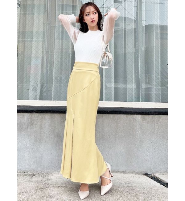 RESEXXY「タックマーメイドスカート」|スカート|