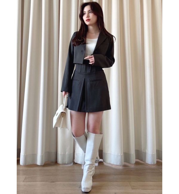 RESEXXY「コルセットミニスカート【セットアップ着用可能】」|スカート|